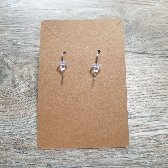 Teardrop Dangle Earrings Ocean  Resin Jewelry Costume Beach Core Vacation Gift - Picture 3 of 3